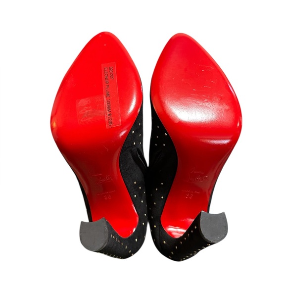 Christian Louboutin RARE Eleonor Plume Crystal accent boots RETAIL 1,295 - Picture 9 of 11